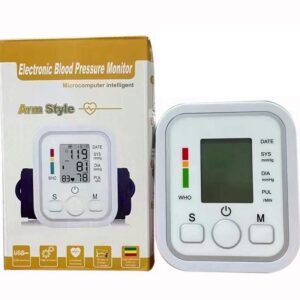2025 Digital Automatic Blood Pressure Monitor Upper Arm BP Machine Heart Rate