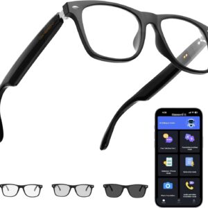 AI Translation Smart Glasses with Chat GPT for Men and Women, Bluetooth