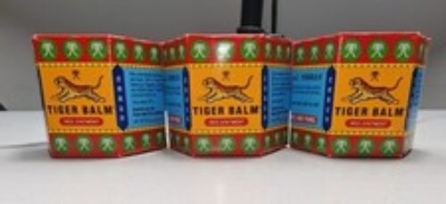 2 x19.4g TIGER BALM RED WHITE Herbal Massage ointment Pain Relief Muscle Menthol