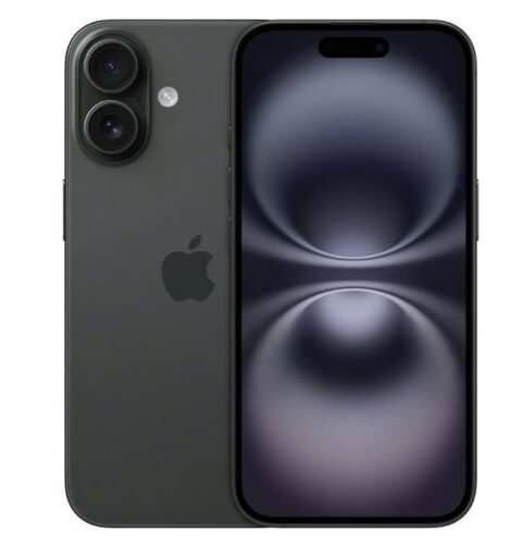 Apple iPhone 16 128 GB: 5G Mobile phone with Apple Intelligence, Camera Control, A18 Chip and a Big Boost in Battery Life. Works with AirPods; Black