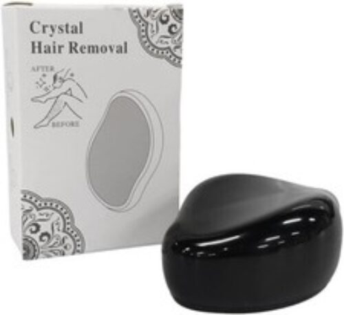 Crystal Hair Eraser for Women and Men, Reusable Crystal Hair Remover Magic Painless Exfoliation Hair Removal Tool, Magic Hair Eraser Device for Legs Back Arms
