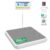 Medical Scale for Body Weight with Digital Display, 660 lb Limit, High Accuracy Medical Grade Floor Scale, Heavy Duty, kg/oz/lb Settings, AC Adapter & Battery Included, Portable Home & Physician Scale