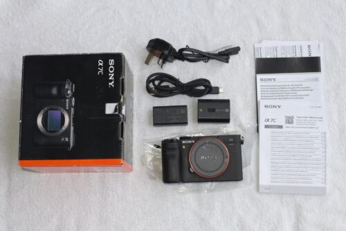 Sony Alpha 7 C Full-frame Mirrorless Interchangeable Lens Camera (Compact and Lightweight, Real-time Autofocus, 24.2 Megapixels, 5-Axis Stabilisation System, Large Battery